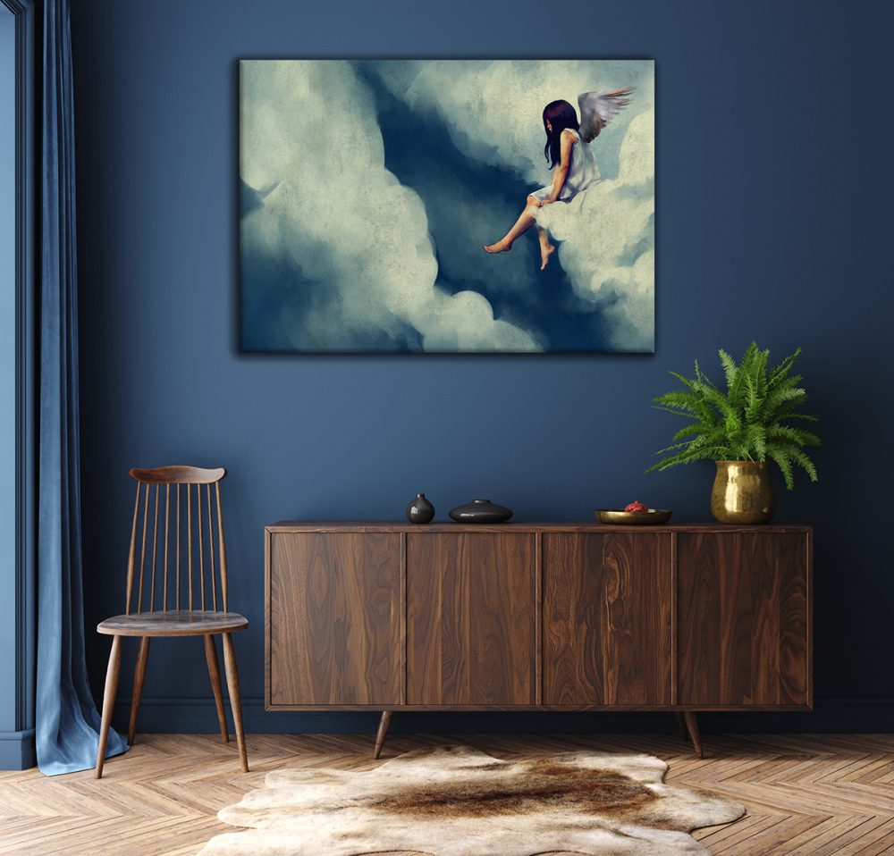 above the clouds-canvas