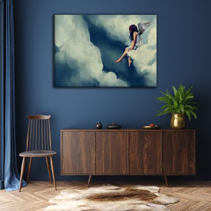 above the clouds-canvas