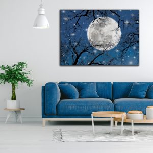 Moon light -canvas