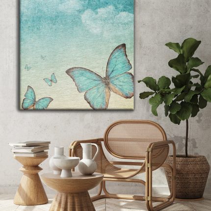 Vintage Butterflies-Canvas